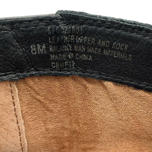 Sofft Women's Tilton Boot Size 8M Block Heel Brown Suede Metallic Leather Bootie - Picture 4 of 6